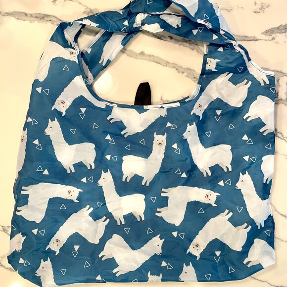 NWOT Large Nylon Reusable Shopper Tote - Picture 16 of 16